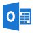 Outlook Calendar icon in Color style